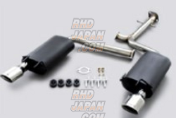 TOM'S Barrel Muffler Exhaust System Stainless Steel Tail - Crown